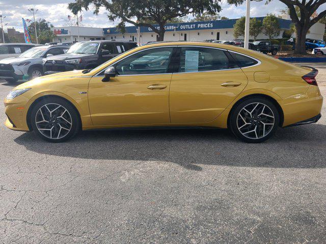 used 2021 Hyundai Sonata car, priced at $23,800