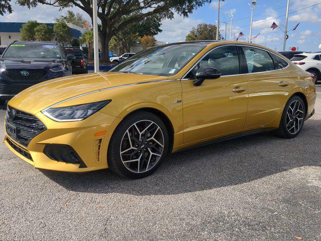 used 2021 Hyundai Sonata car, priced at $23,800