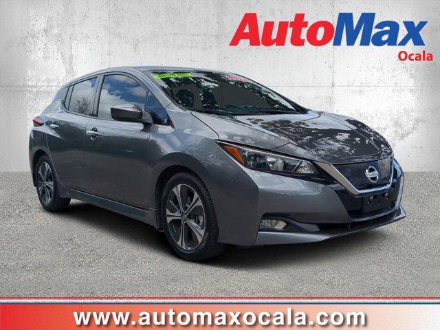 used 2022 Nissan Leaf car, priced at $16,345