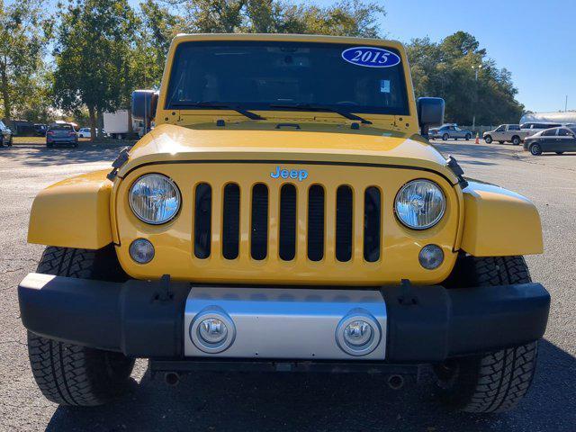 used 2015 Jeep Wrangler Unlimited car, priced at $23,990