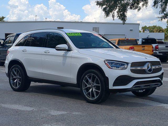 used 2021 Mercedes-Benz GLC 300 car, priced at $31,400