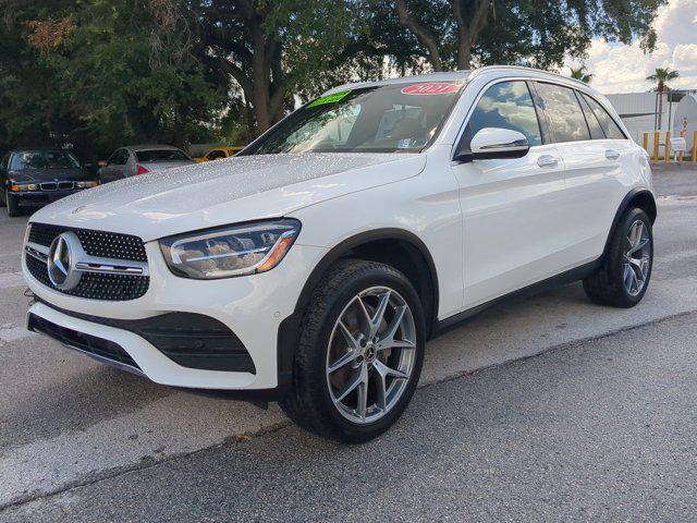 used 2021 Mercedes-Benz GLC 300 car, priced at $31,400