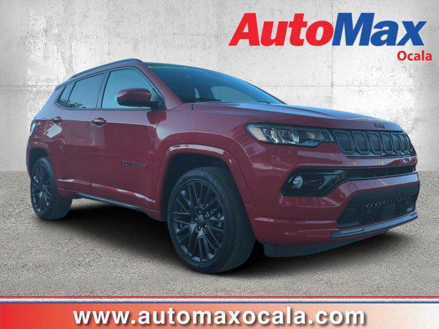 used 2022 Jeep Compass car, priced at $24,250