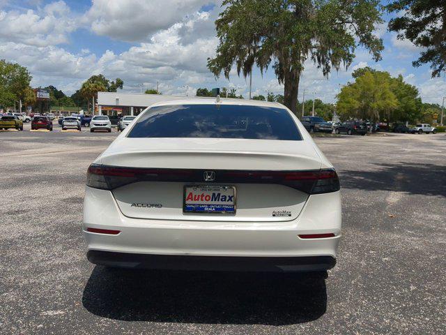 used 2024 Honda Accord car, priced at $25,500