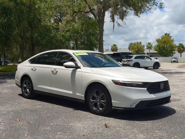 used 2024 Honda Accord car, priced at $25,500