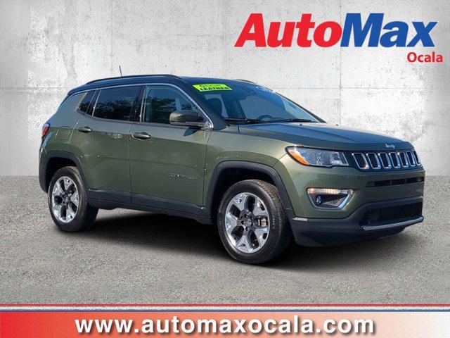 used 2021 Jeep Compass car, priced at $22,400