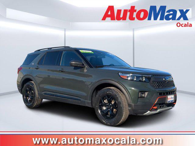 used 2021 Ford Explorer car, priced at $27,295