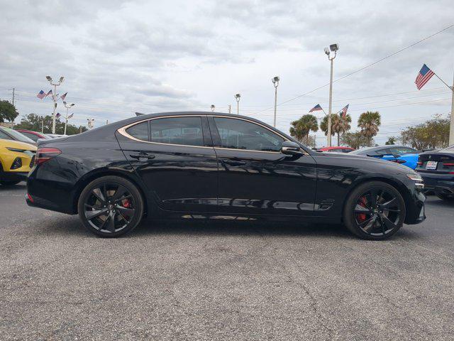 used 2022 Genesis G70 car, priced at $31,660