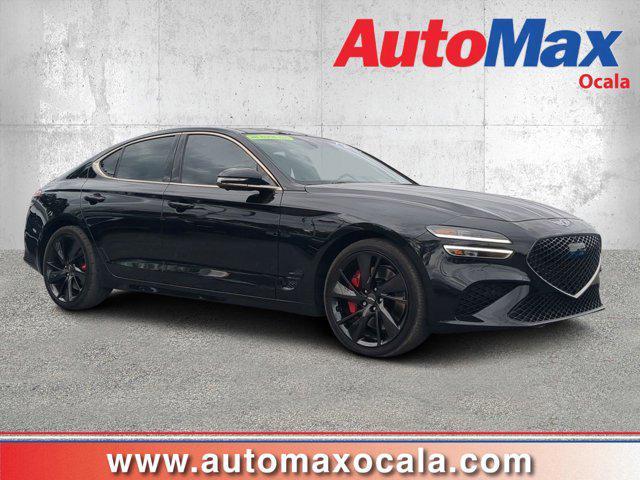 used 2022 Genesis G70 car, priced at $31,660