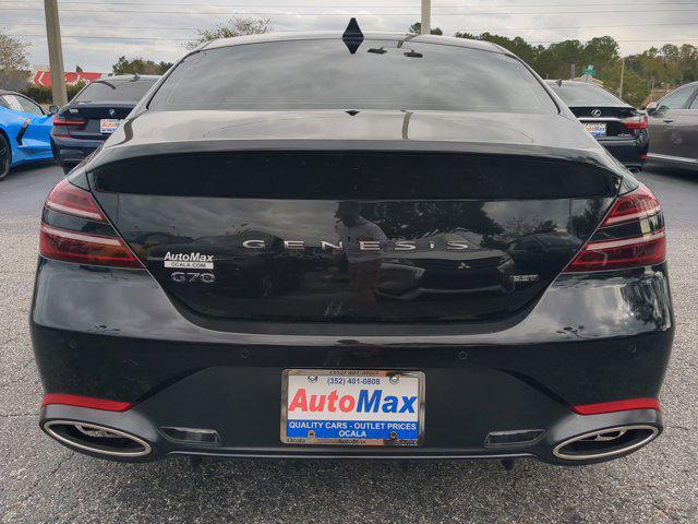 used 2022 Genesis G70 car, priced at $31,660