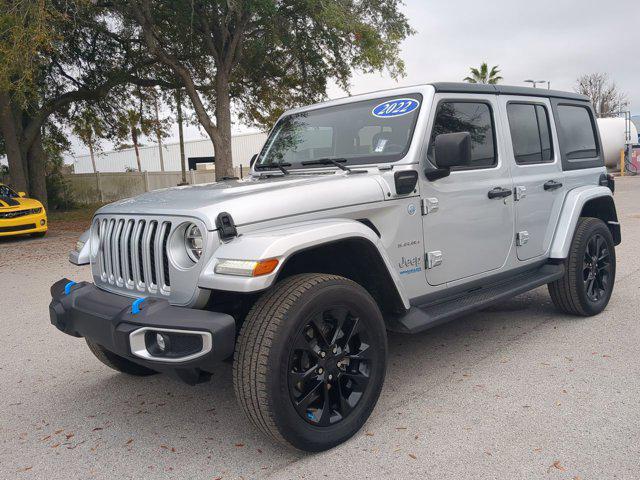 used 2022 Jeep Wrangler Unlimited 4xe car, priced at $34,950