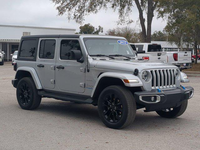 used 2022 Jeep Wrangler Unlimited 4xe car, priced at $34,950