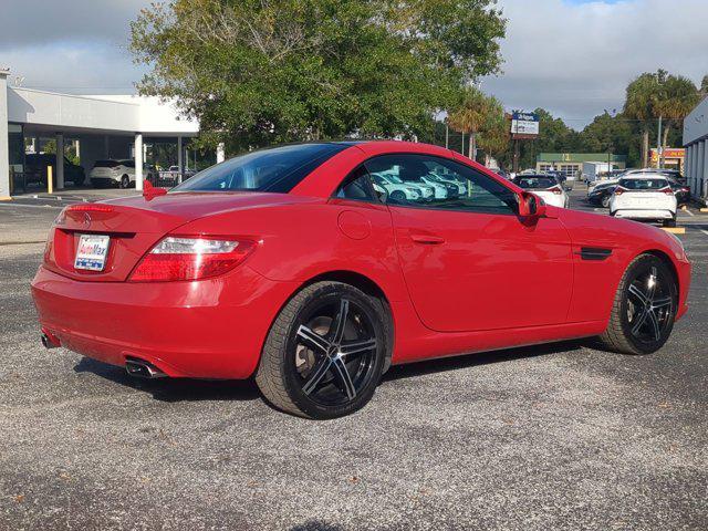 used 2015 Mercedes-Benz SLK-Class car, priced at $18,700