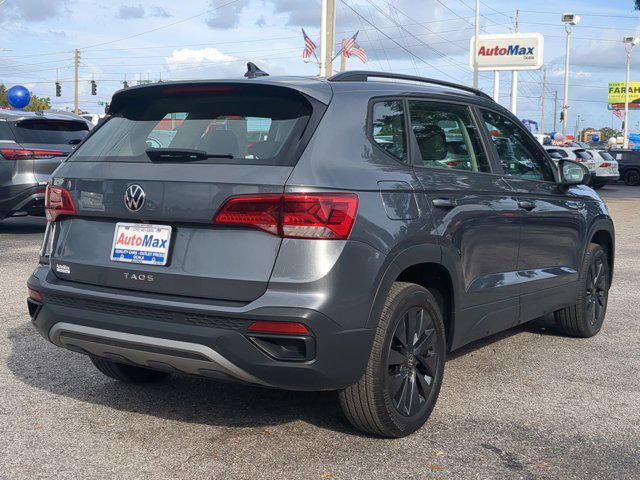 used 2022 Volkswagen Taos car, priced at $19,615