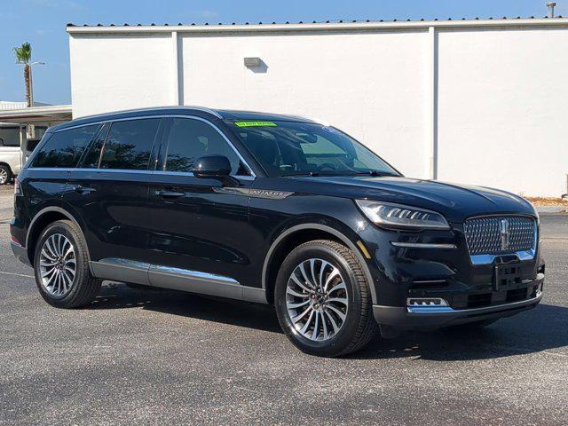 used 2021 Lincoln Aviator car, priced at $44,500