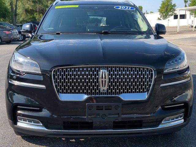 used 2021 Lincoln Aviator car, priced at $44,500