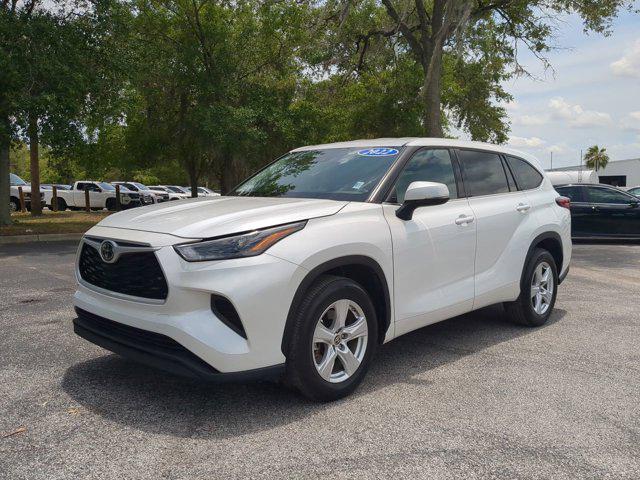 used 2022 Toyota Highlander car, priced at $29,990