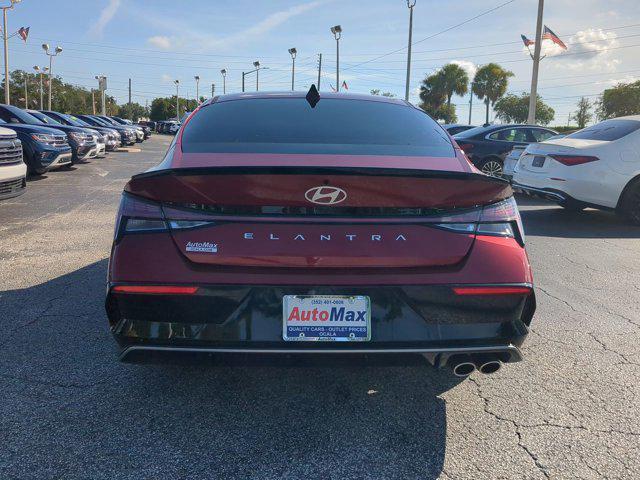 used 2024 Hyundai Elantra car, priced at $23,915