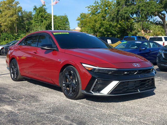 used 2024 Hyundai Elantra car, priced at $23,915
