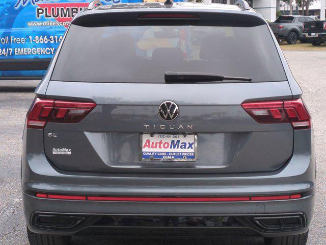 used 2022 Volkswagen Tiguan car, priced at $23,650