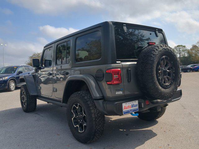 used 2022 Jeep Wrangler Unlimited 4xe car, priced at $34,800