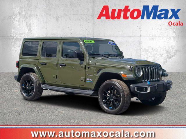 used 2023 Jeep Wrangler 4xe car, priced at $36,350