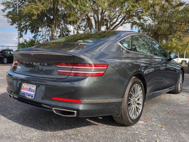 used 2022 Genesis G80 car, priced at $37,800