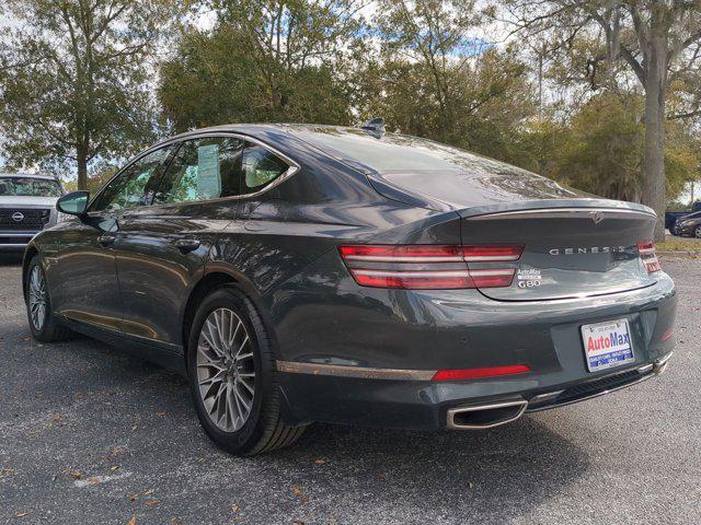 used 2022 Genesis G80 car, priced at $37,800