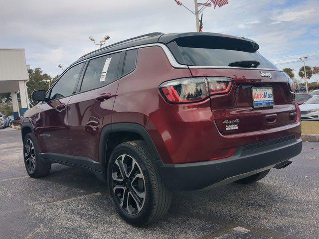 used 2022 Jeep Compass car, priced at $23,600