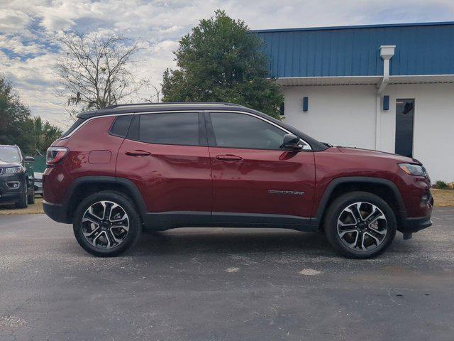 used 2022 Jeep Compass car, priced at $23,600