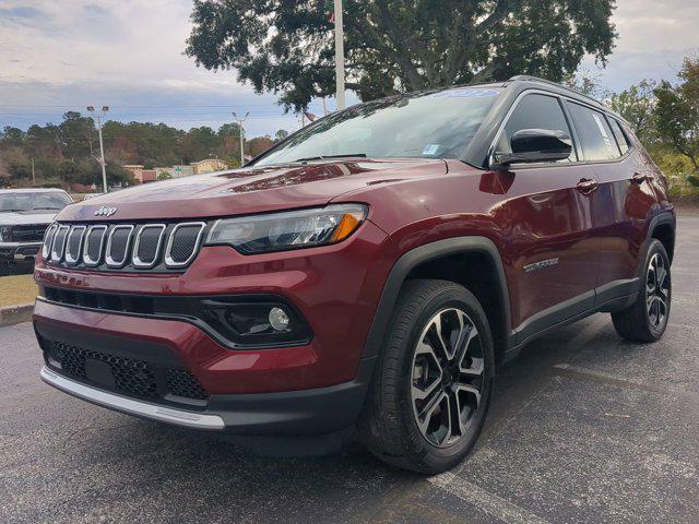 used 2022 Jeep Compass car, priced at $23,600