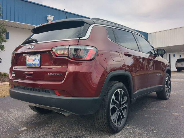 used 2022 Jeep Compass car, priced at $23,600