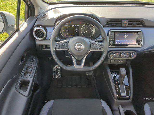 used 2025 Nissan Versa car, priced at $19,200