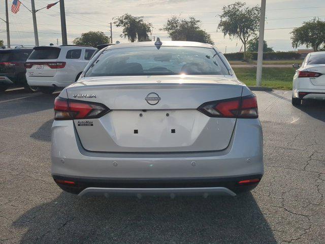 used 2025 Nissan Versa car, priced at $19,200