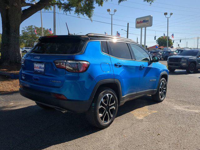 used 2022 Jeep Compass car, priced at $23,950