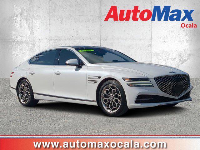 used 2021 Genesis G80 car, priced at $33,990