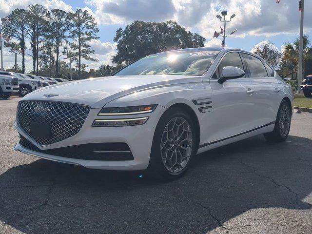 used 2021 Genesis G80 car, priced at $33,990