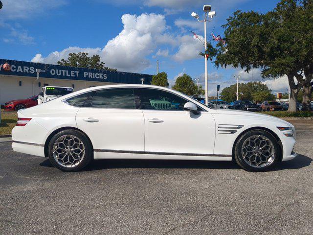 used 2021 Genesis G80 car, priced at $33,990