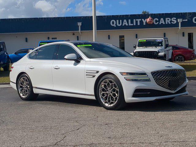 used 2021 Genesis G80 car, priced at $33,990