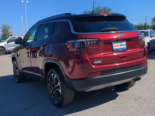 used 2022 Jeep Compass car, priced at $22,500