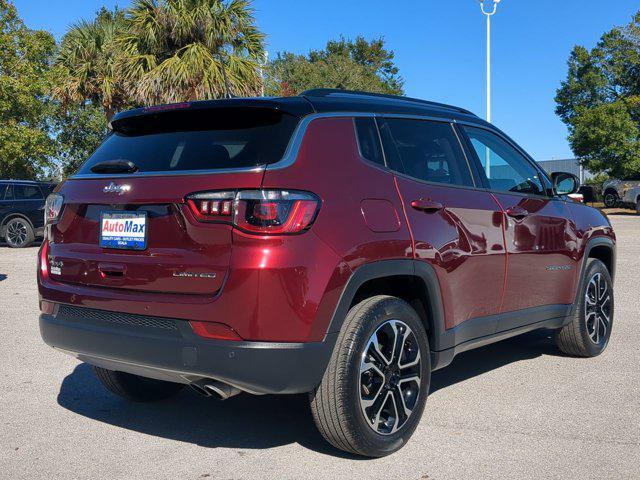 used 2022 Jeep Compass car, priced at $22,500