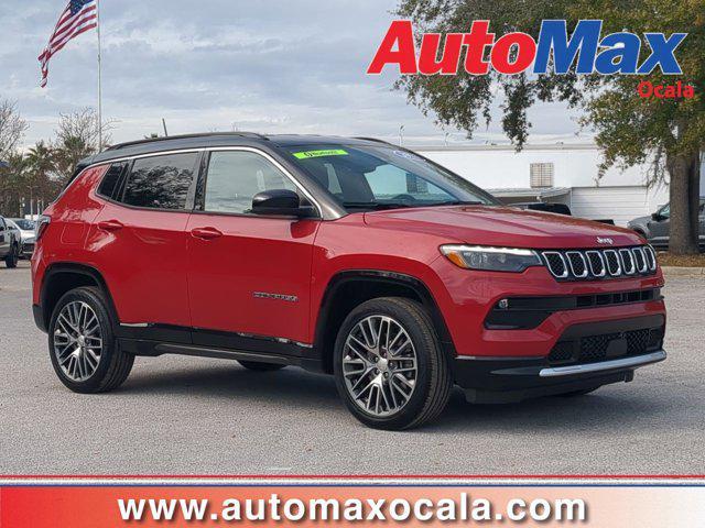 used 2023 Jeep Compass car, priced at $25,900