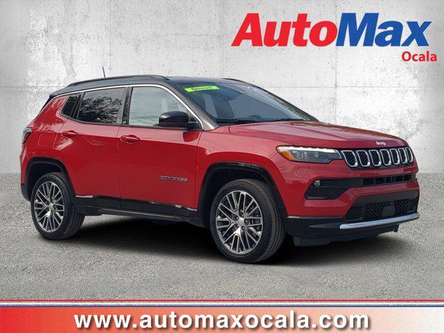 used 2023 Jeep Compass car, priced at $25,900