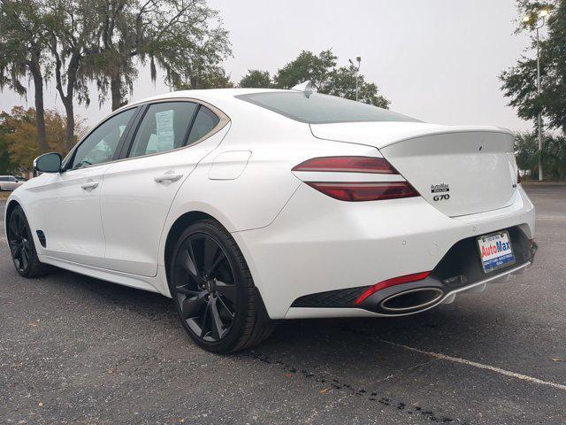 used 2022 Genesis G70 car, priced at $32,150