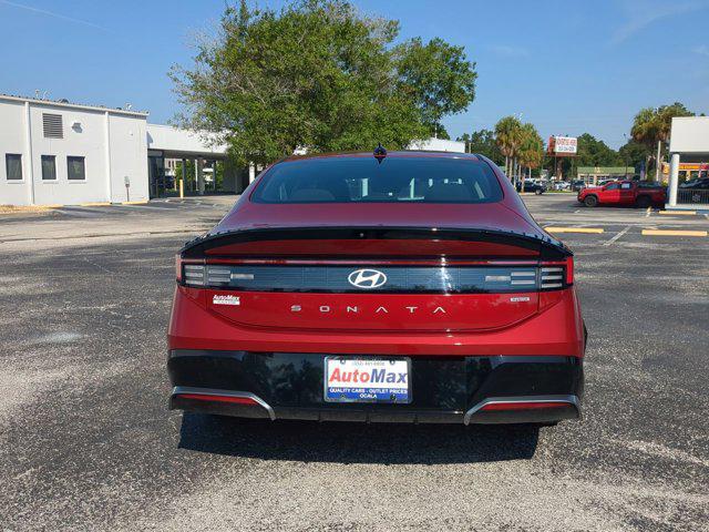 used 2024 Hyundai Sonata Hybrid car, priced at $24,900