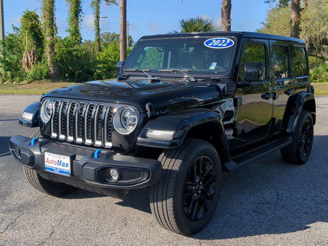 used 2022 Jeep Wrangler Unlimited 4xe car, priced at $33,990