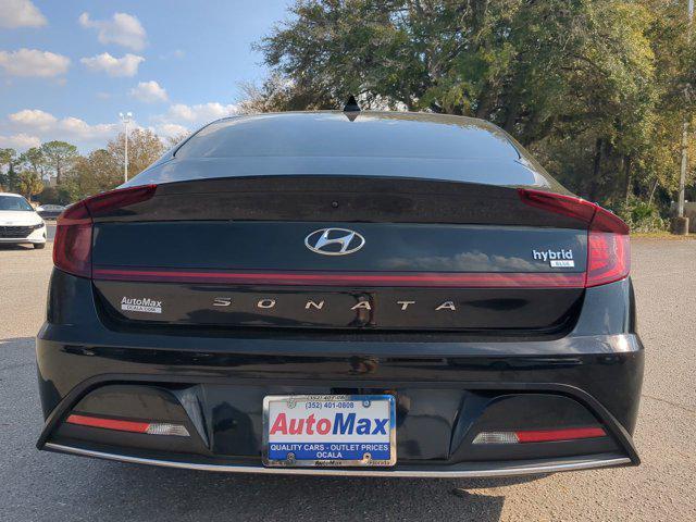 used 2021 Hyundai Sonata Hybrid car, priced at $18,100