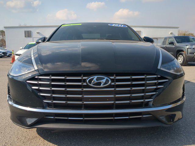 used 2021 Hyundai Sonata Hybrid car, priced at $18,100