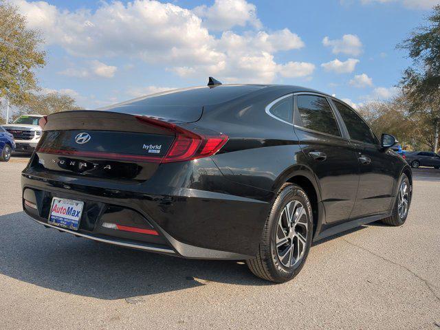 used 2021 Hyundai Sonata Hybrid car, priced at $18,100