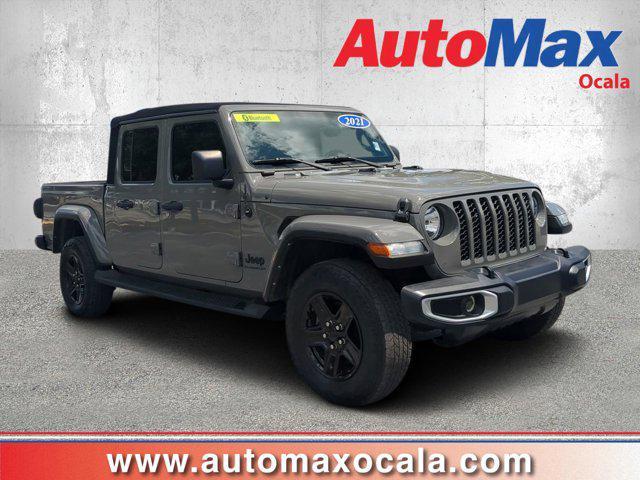 used 2021 Jeep Gladiator car, priced at $27,450